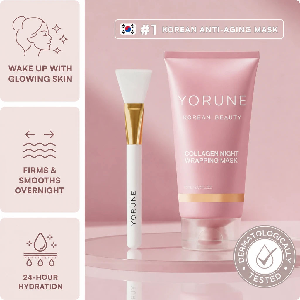 YORUNE Collagen Night Wrapping Masks