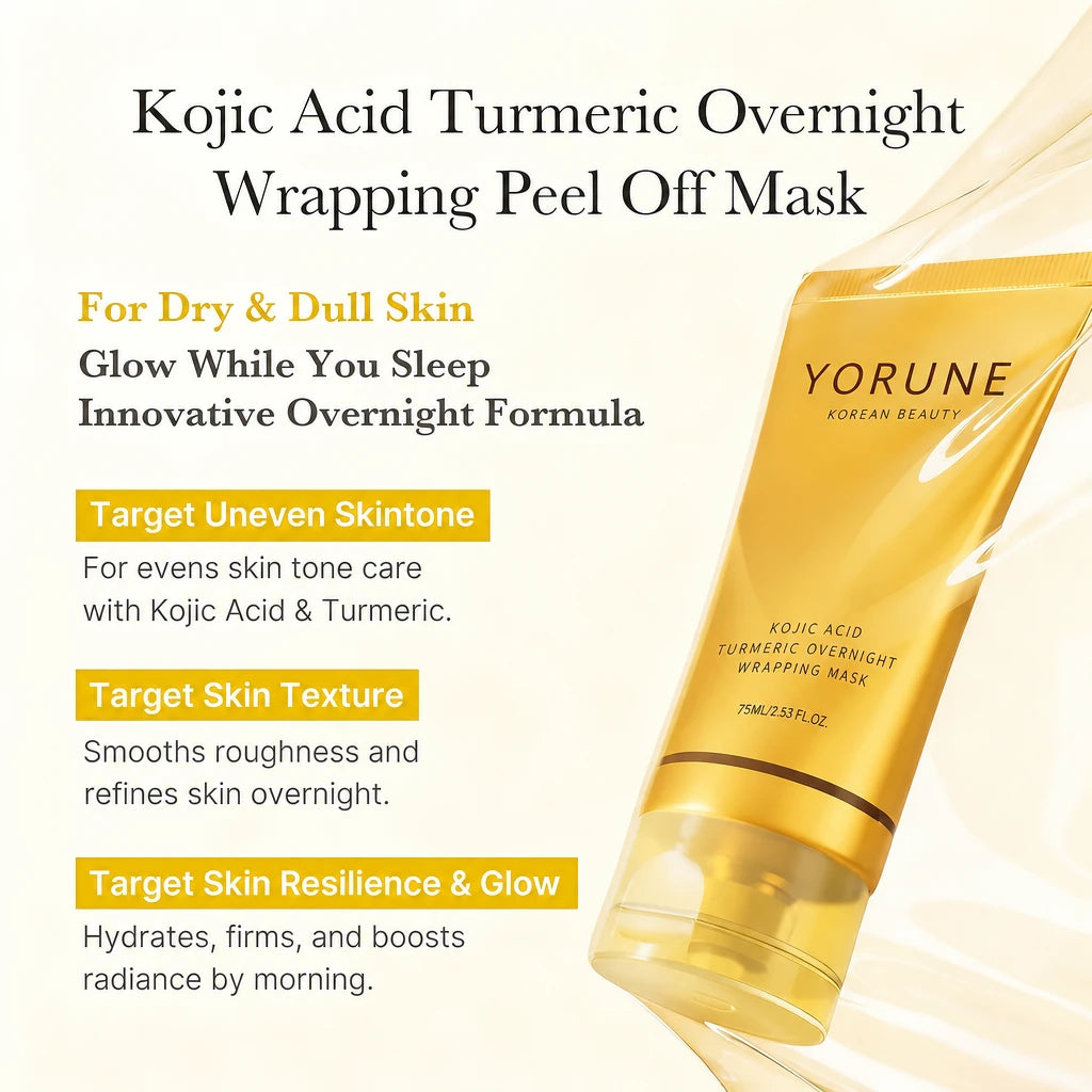 Kojic Acid Turmeric Night Wrapping Mask